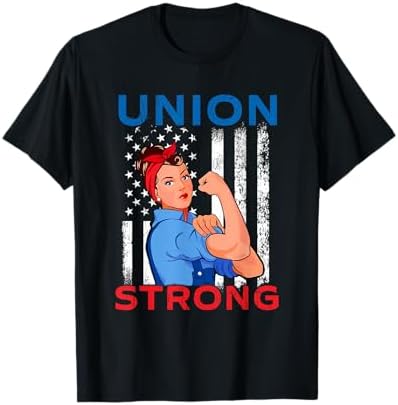 Amazon.com: Thank A Union Shirt Union Strong Tee Funny Labor Day T